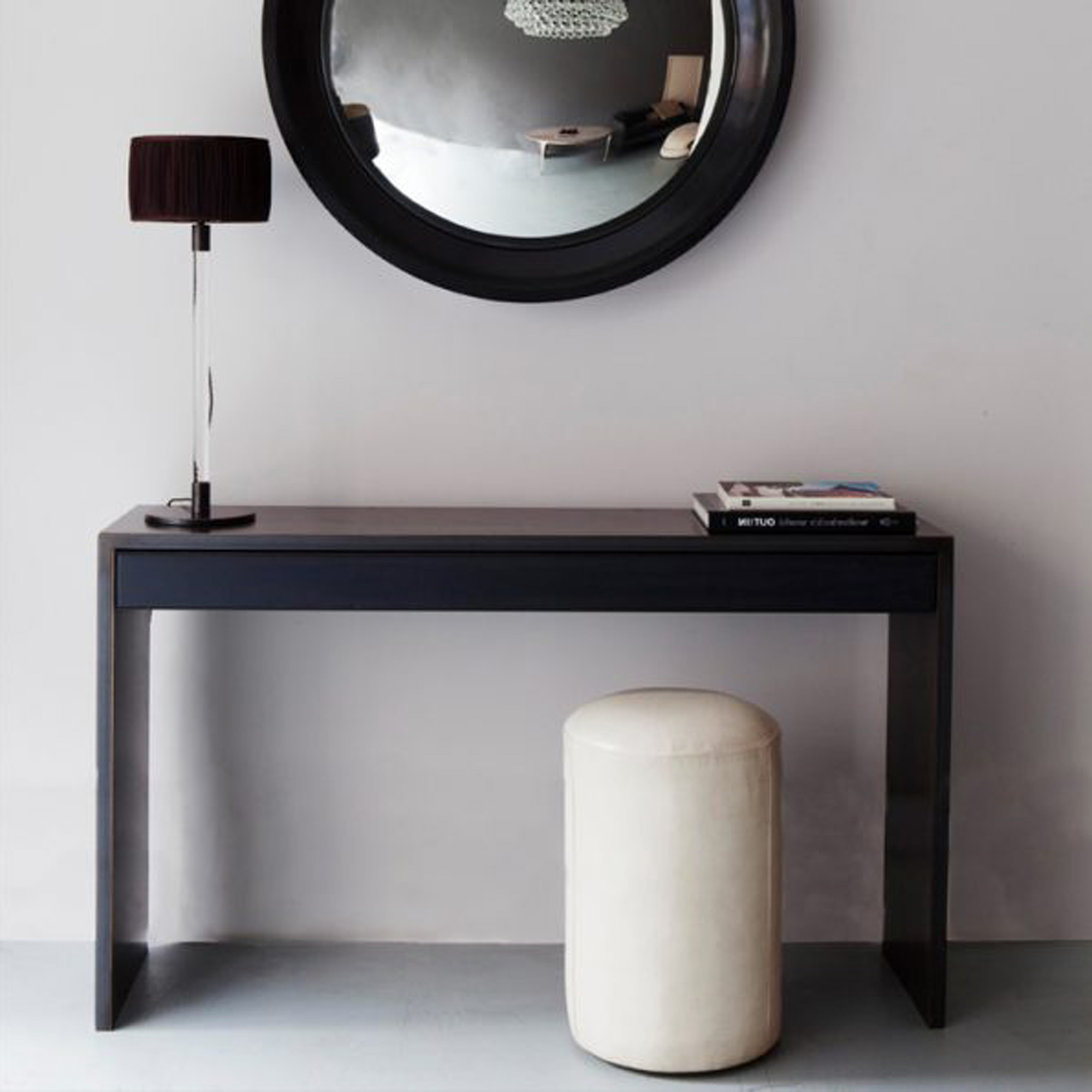 ochre console table