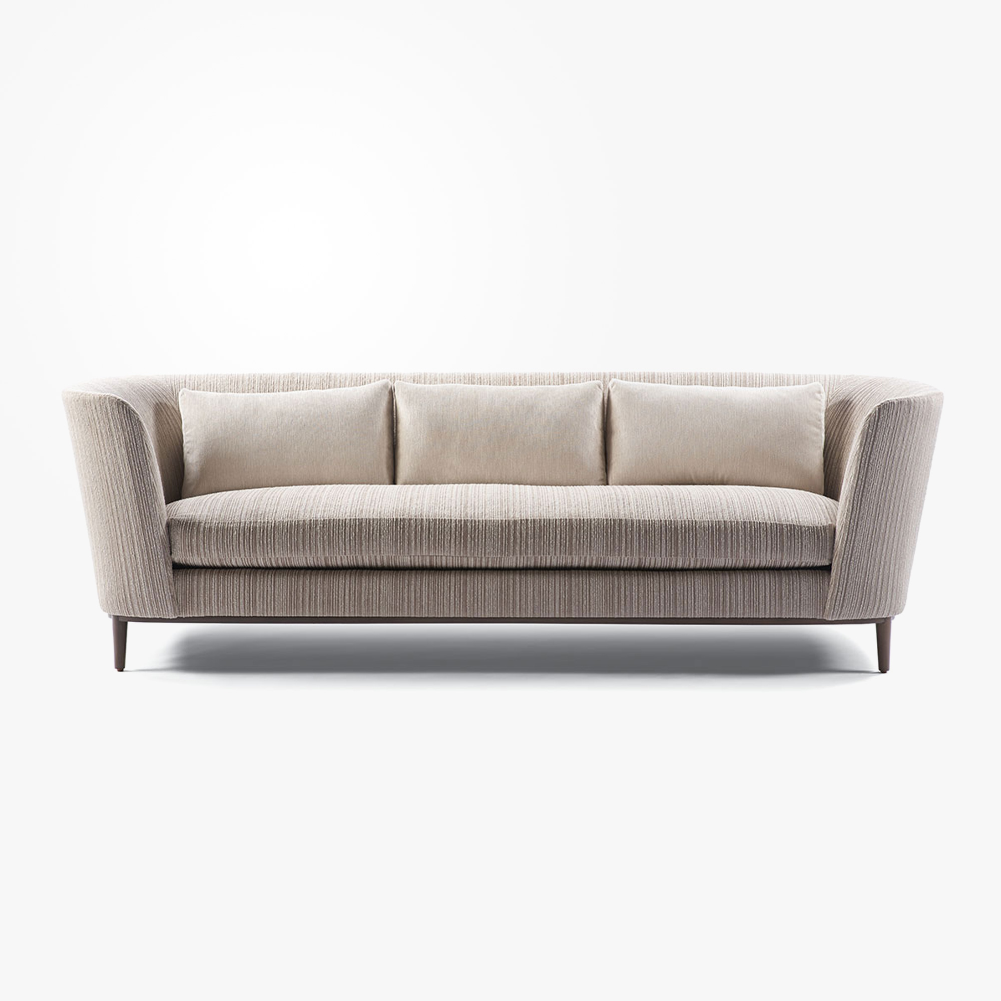 Autumn in Sherpa Pattern Encore Fully Upholstered Sofa 