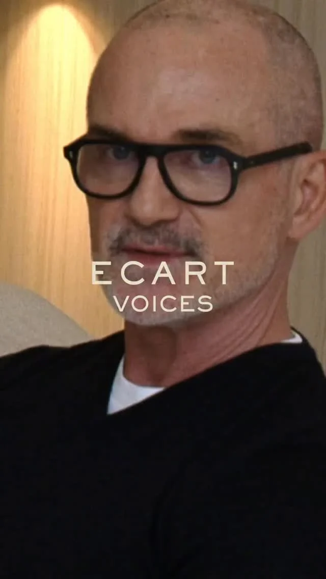 - EPISODE 4: In conversation with Jean-Pierre Tortil, CEO and Creative Director of Atelier Tortil & former Director of Ecart International“For me, Ecart International today is both a testament to the past and a foundation for building the future.” - Jean-Pierre TortilPassionate about decorative arts and inspired by visionaries such as Jean-Michel Frank and Pierre Chareau, Jean-Pierre Tortil joined the company in 1992 as Director of Ecart International.Over the years, he played a key role in shaping the brand’s evolution with a clear vision: to preserve Ecart International’s freshness and relevance while navigating the demands of a highly competitive industry. Under his leadership, Ecart International deepened its commitment to French craftsmanship, expanded its product offering, and ventured into new international markets—establishing the brand as a recognized reference in design.ECART VOICES is a filmed series of intimate conversations with five visionary figures who have shaped Ecart International to become what it is today: Bruno Moinard, Didier Grumbach, Deidi von Schaewen, Jean-Pierre Tortil, and Elliott Barnes. Each has contributed to Ecart International’s legacy in distinct ways, from creative direction and commercial development to graphic design and financial investment.Through their memories, the series revives the dialogue between past and present, tracing Ecart International’s history from its early beginning.
